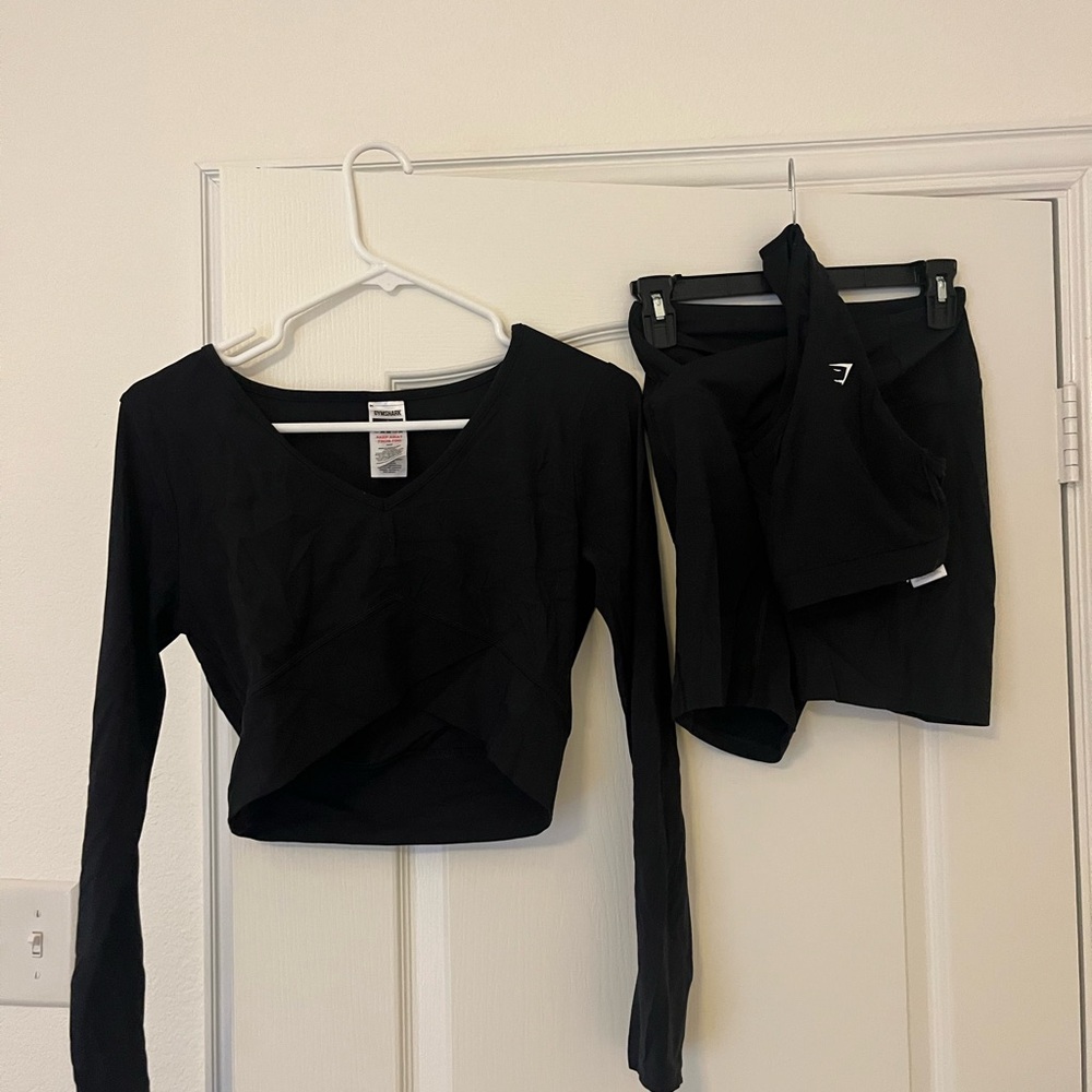 Gymshark Black Athletic Apparel